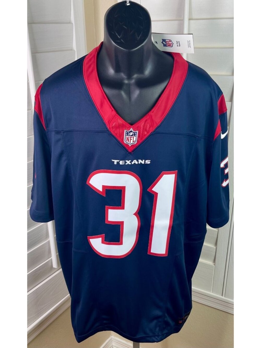 Nike NFL Houston Texans Dameon Pierce #31 Vapor F.U.S.E. Ltd Jersey - Men’s 2XL